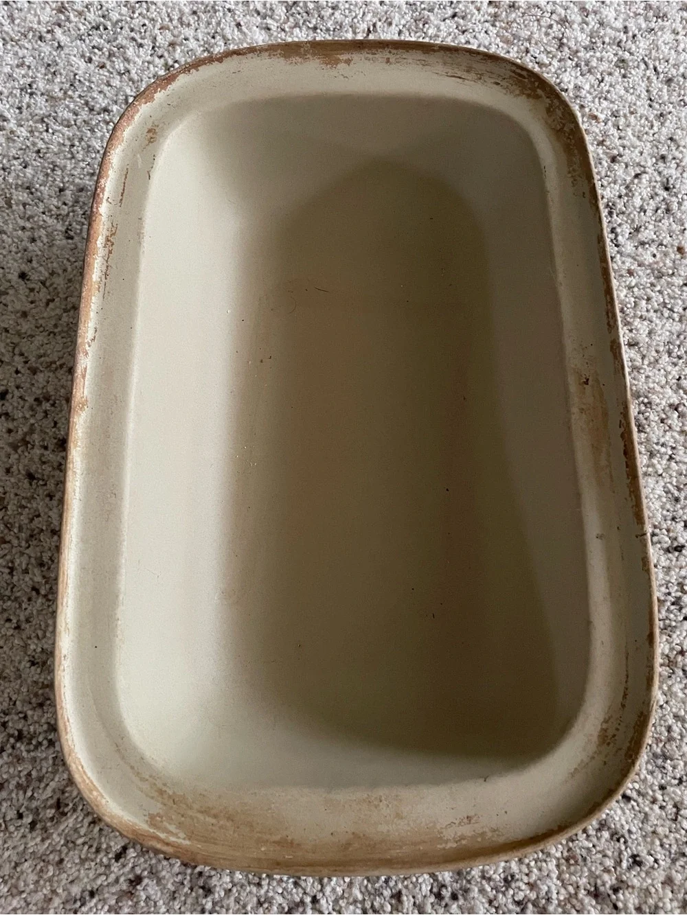 Vintage Pampered Chef stoneware baking dish